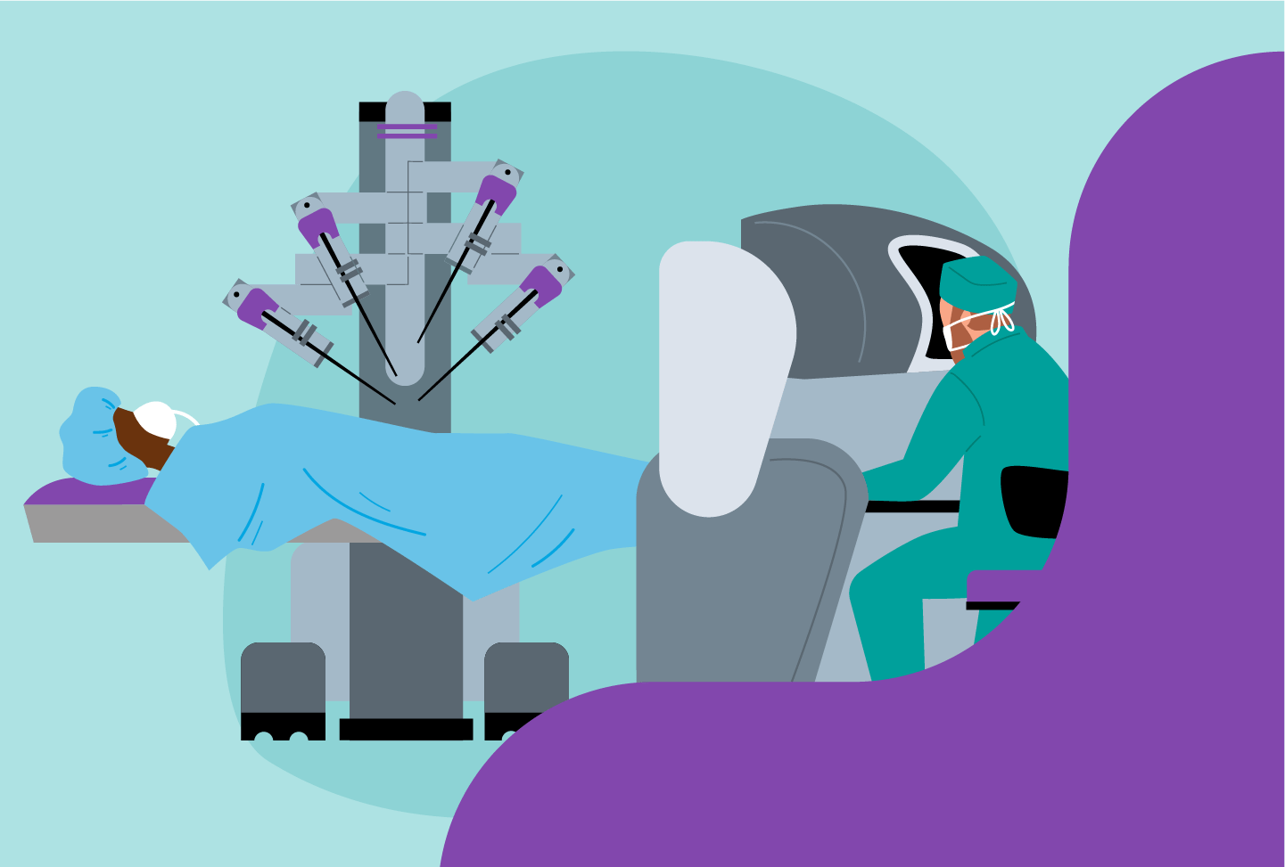 Wellstar Brings Robotic Surgery to the Paulding Community Illustration of robotic surgery