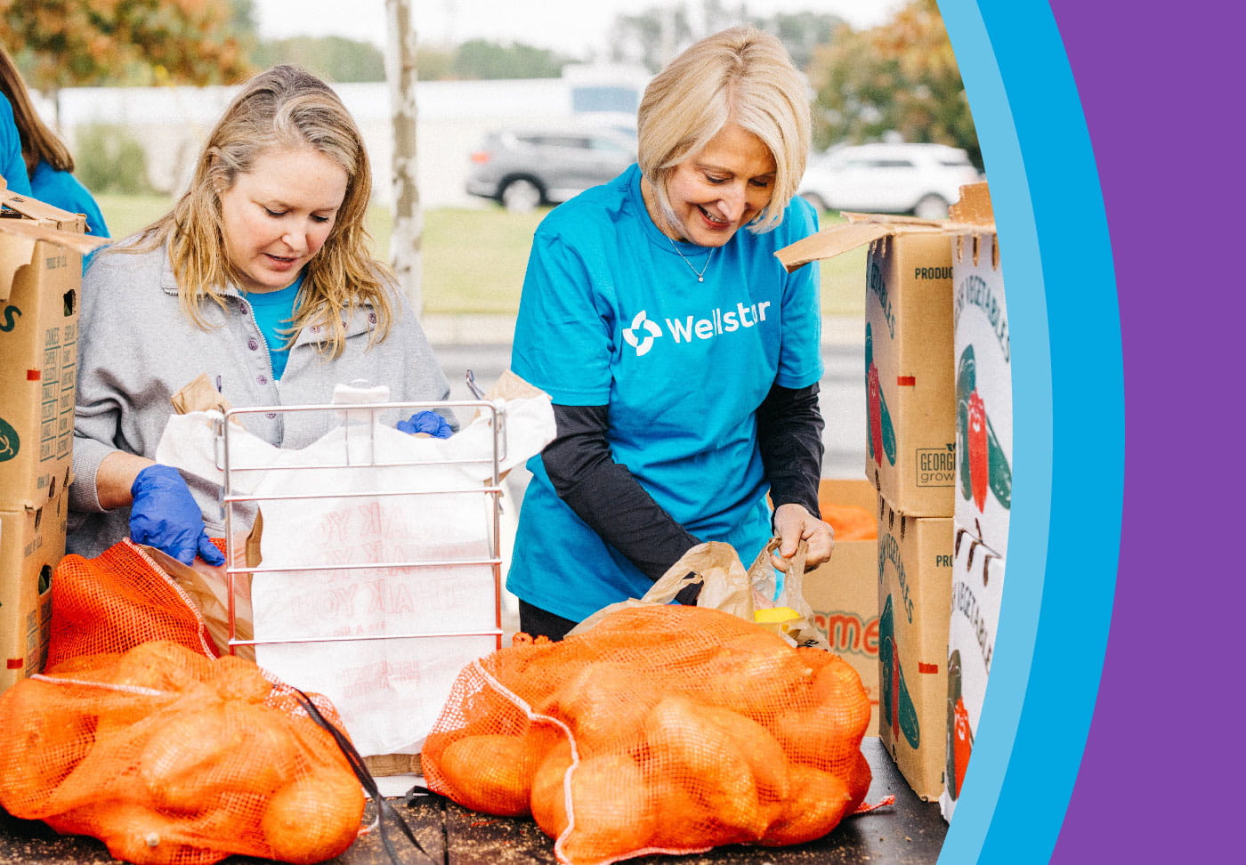 Wellstar Team Members Tackle Hunger and Housing Challenges Friendly image of DOS