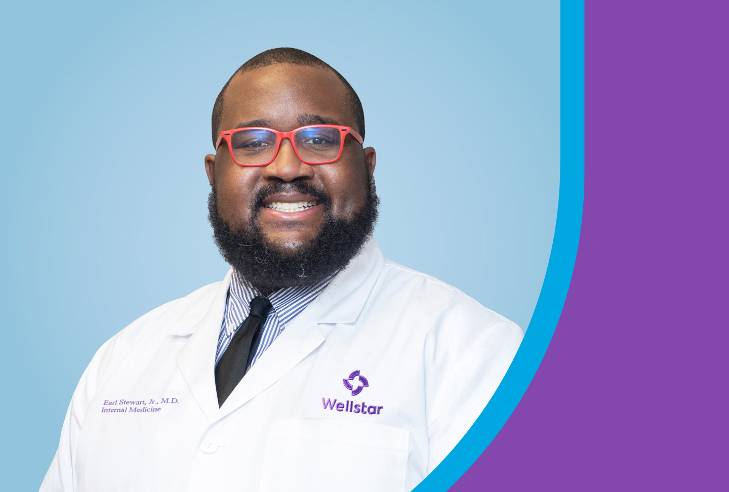 Dr. Earl Stewart Jr. Takes on New Role as Medical Director of Health Equity, Committed to Improving Healthcare Access and Inclusivity A friendly image of Stewart