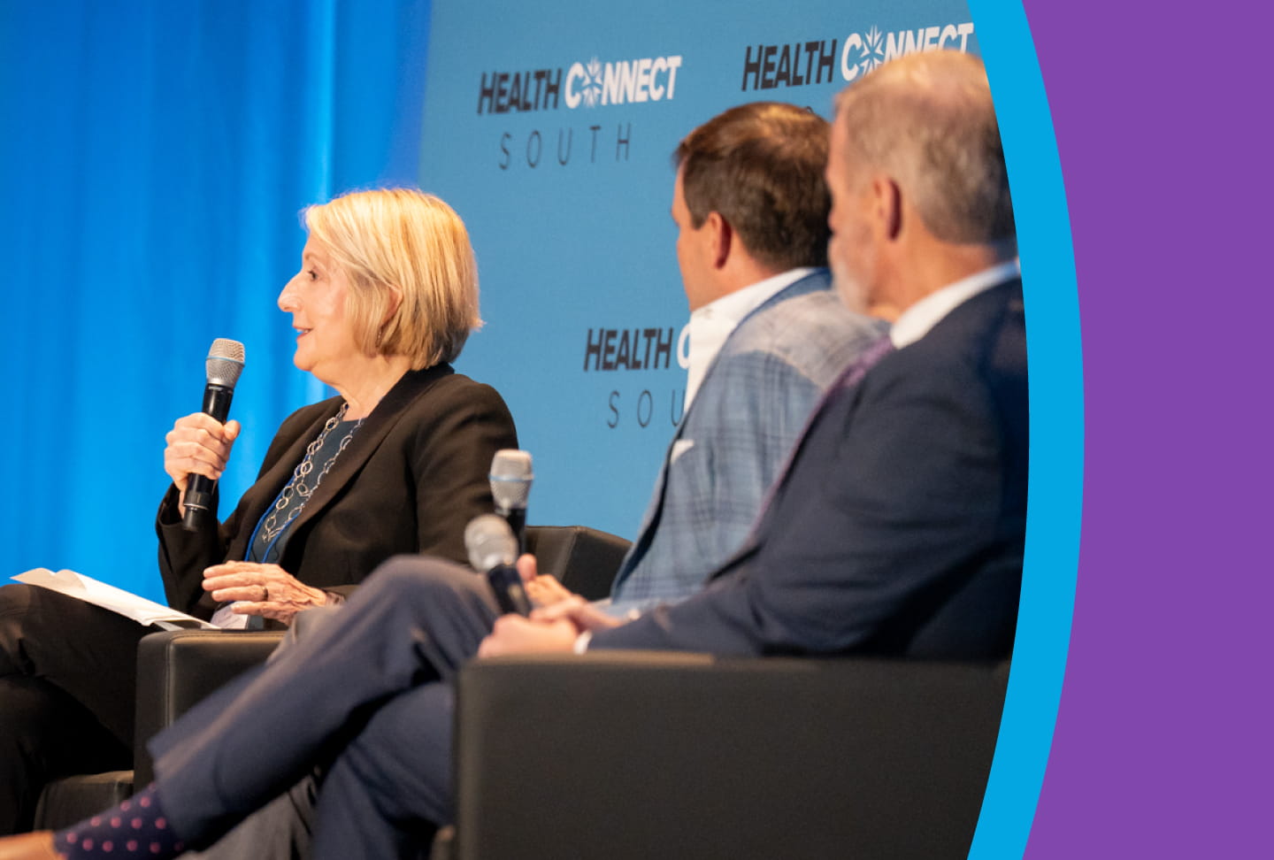 Improving Health Through Collaboration: Health Connect South 2024 A friendly image of Candice