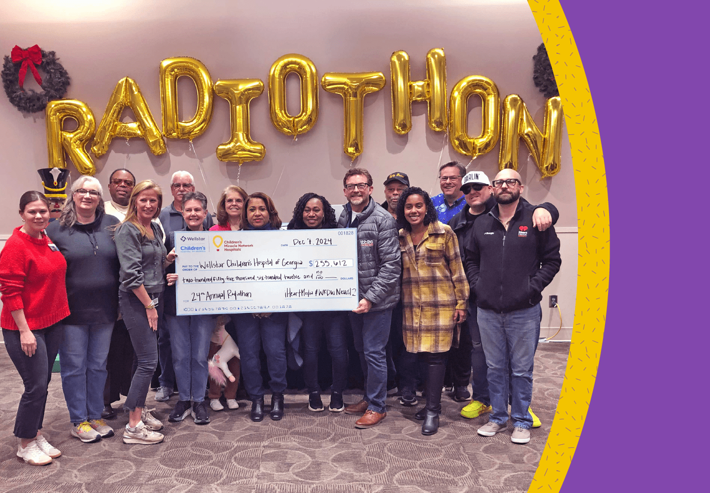 24th Annual iHeartMedia Cares for Kids Radiothon Raises $255,612 for Wellstar Children’s Hospital of Georgia A friendly image of Radiothon