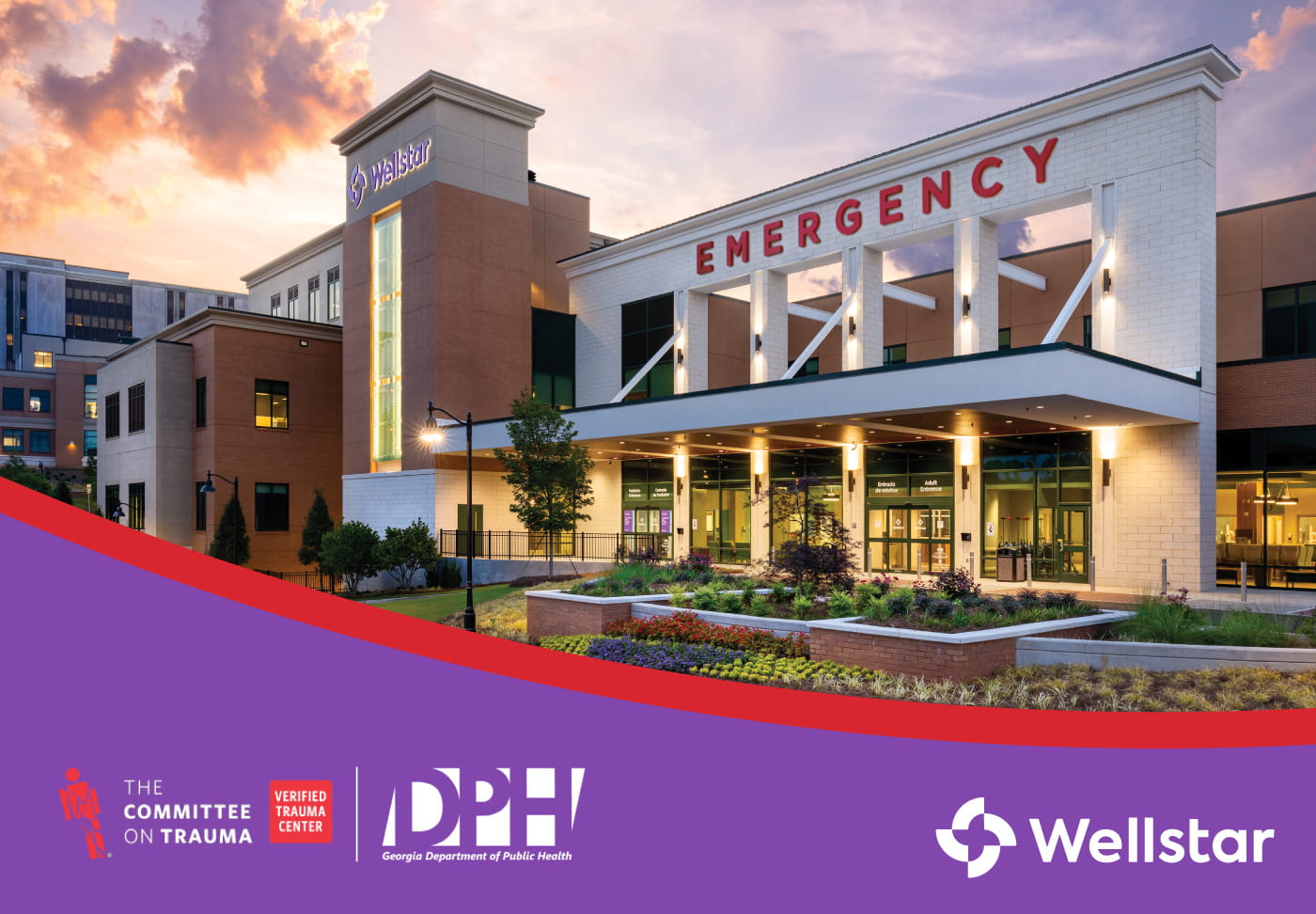 Wellstar Kennestone Regional Medical Center Designated a Level I Trauma Hospital A friendly image of DPH
