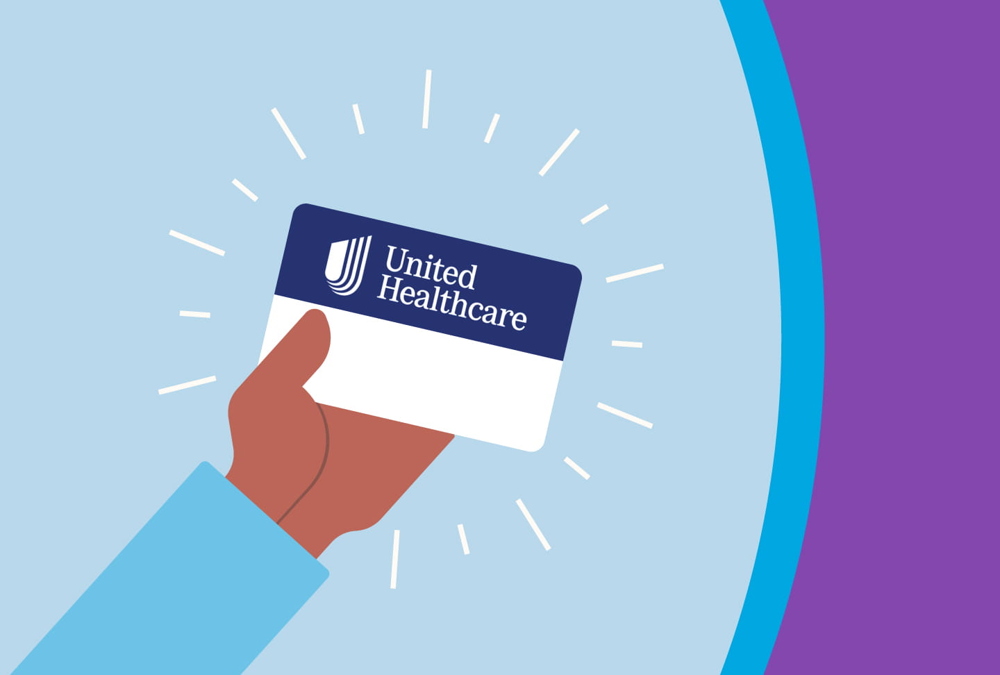 Wellstar Health System and UnitedHealthcare Renew Relationship Image of hand holding insurance card