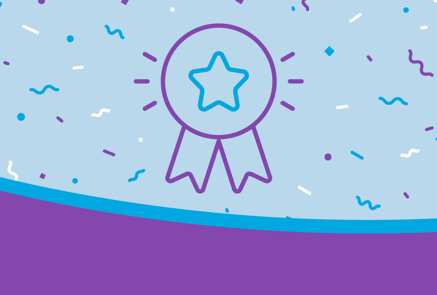 Wellstar Recognized for Expert Patient Care Illustration of award ribbon
