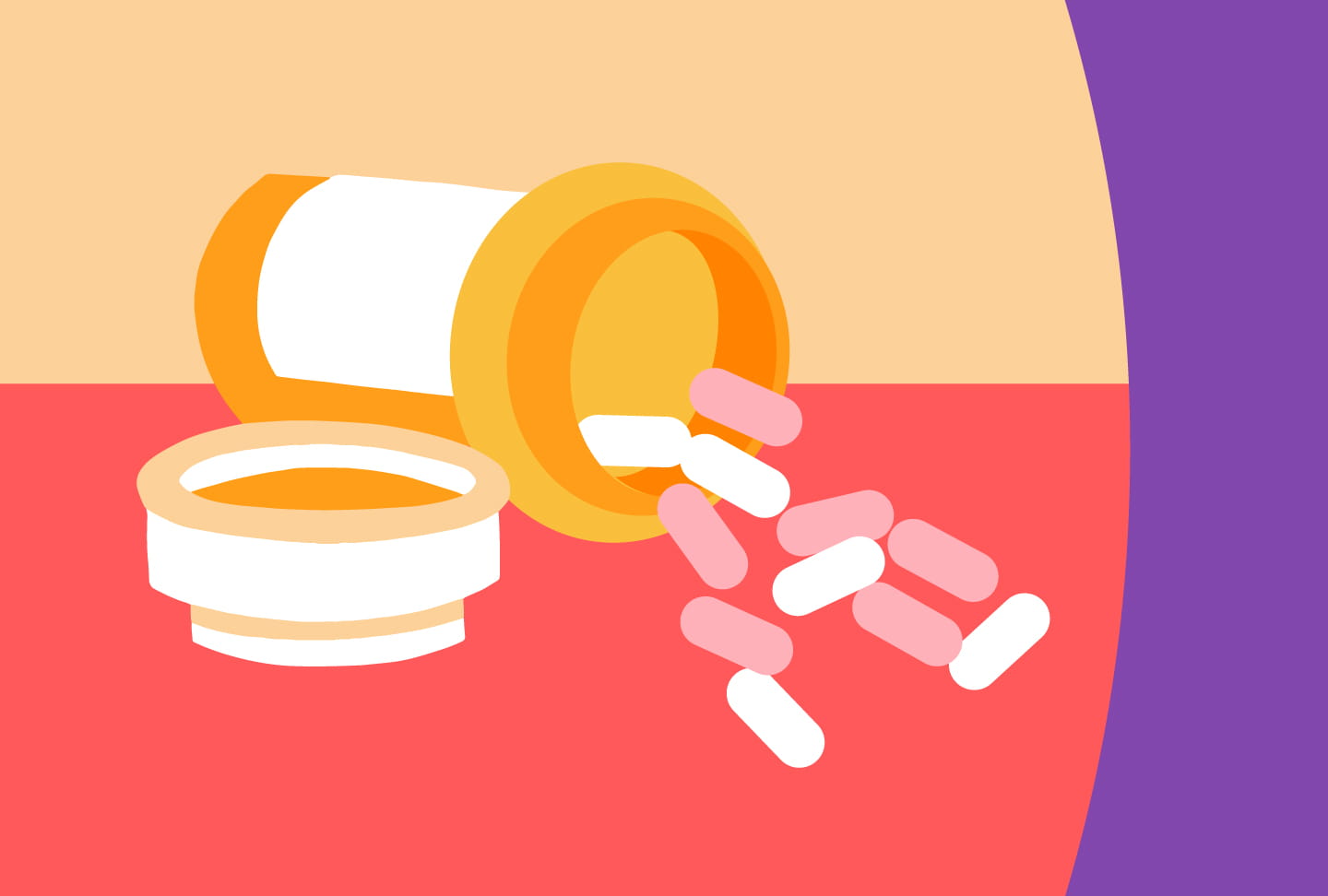 Accessing COVID-19 Medications with Wellstar Illustration of pills and medication bottle