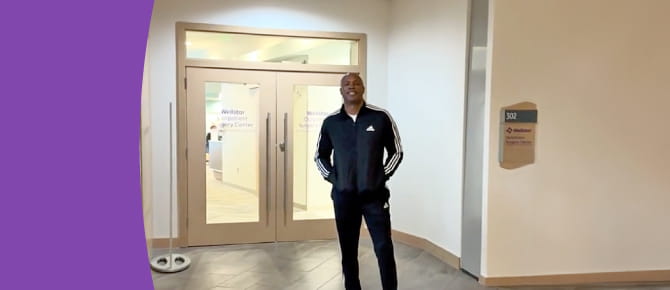 Former Chicago Cubs outfielder CJ Stewart shares how he faced his colonoscopy fears.