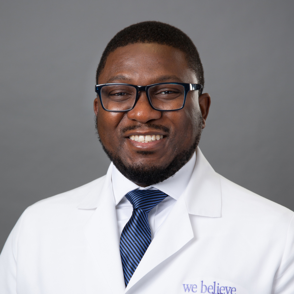 A friendly headshot of Olusola Obayomi-Davies, MD