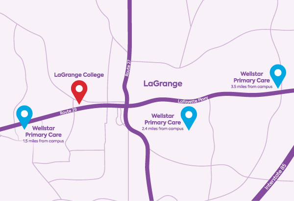 Wellstar locations near LaGrange College